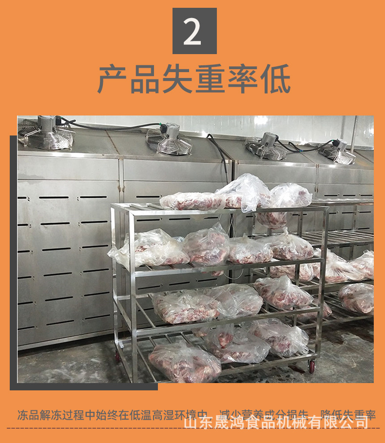 凍鲅魚(yú)緩化室 整雞整鴨低溫高濕解凍機(jī) 凍肉解凍庫(kù)